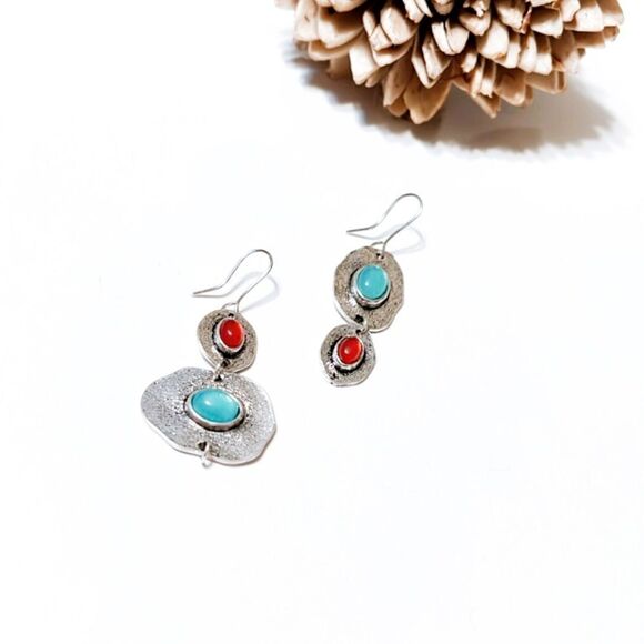 boho dangle earrings M15 - Picture 2 of 6